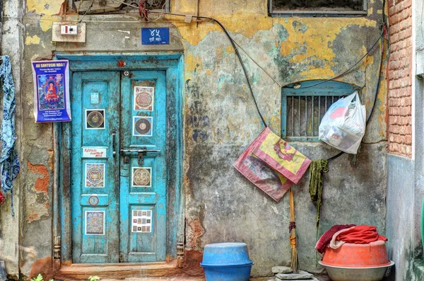 Дверь с мандалами Лицензионные Стоковые Изображения