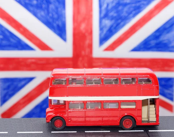 A red double Decker bus — Stock Photo, Image