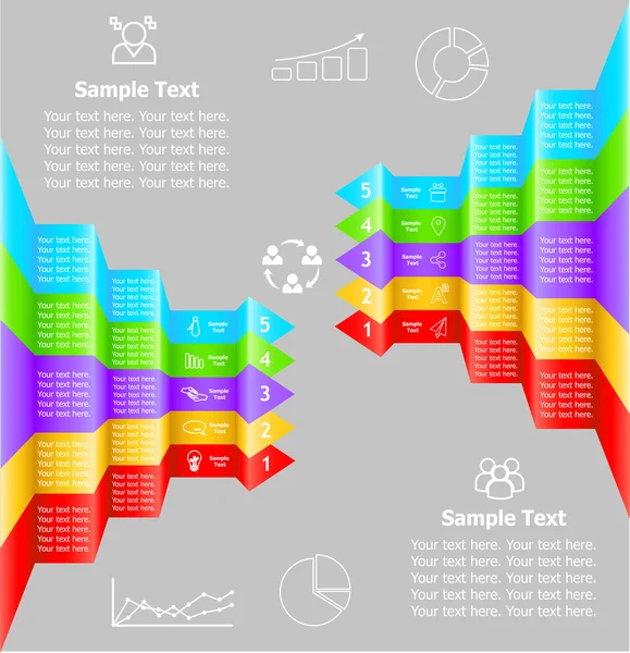 L'activité infographie — Image vectorielle