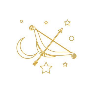 Çizgi sanatında burç işareti..