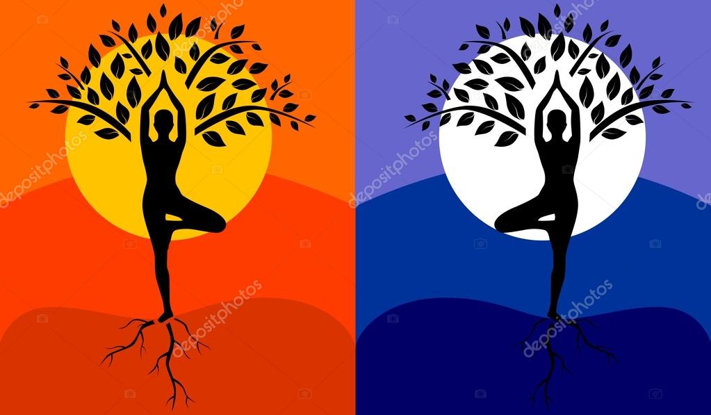 42,408 Yoga Tree Pose Images, Stock Photos, 3D objects, & Vectors