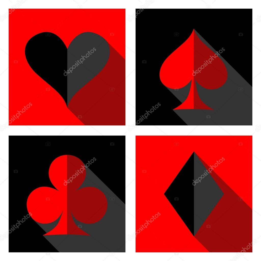 Card suit icons