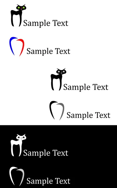 Afdeling Stomatologie-logo — Stockvector