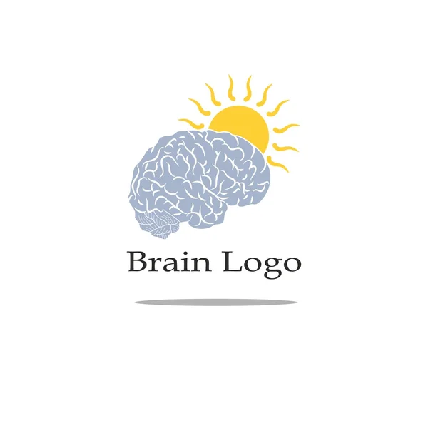 Logo mozku — Stockový vektor