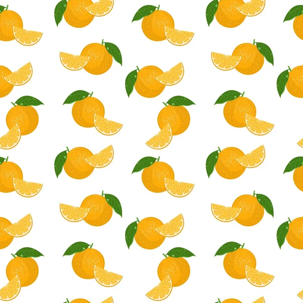El fondo de las naranjas — Vector de stock