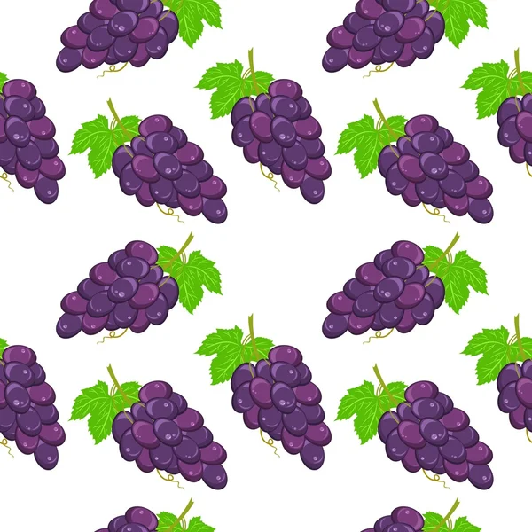 The grapes background — Stock Vector