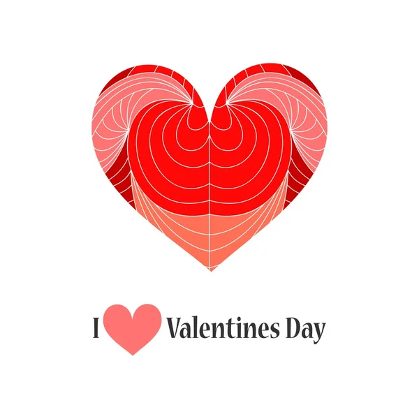 Kjærlighets-Valentinsdag – stockvektor
