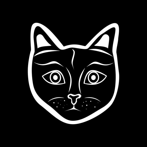 Силуэт кошки
