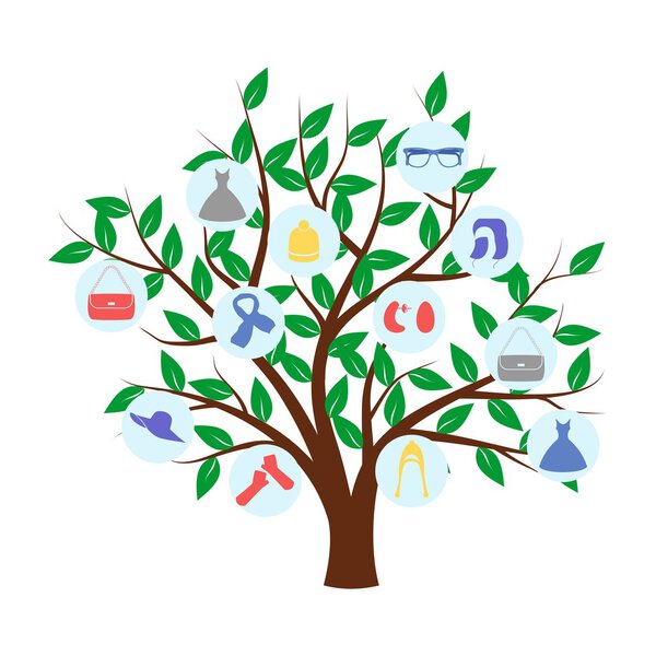 дерево и аксессуары
