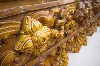 Tapınak kilisede Kalebodur geleneksel Tay sanatı