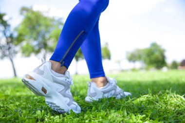 Runner's ayakkabı atış kapatın