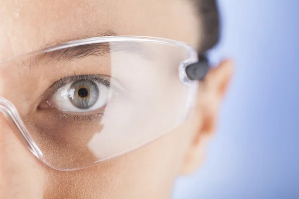 Futuristic smart glasses — Stock Photo, Image