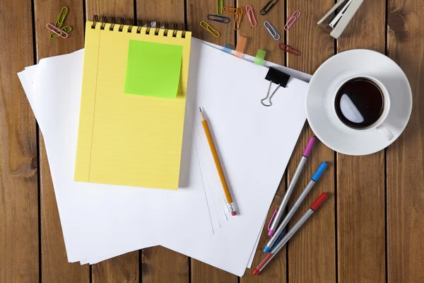 Work on the desk — Stock Photo, Image