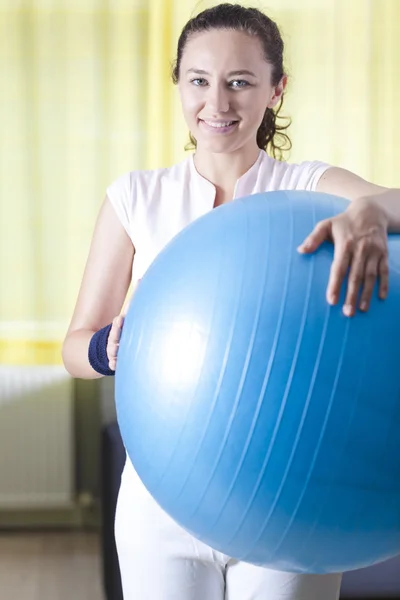 Pilates en casa —  Fotos de Stock