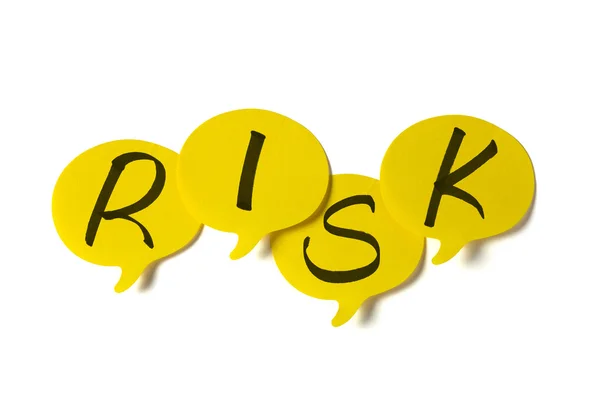 Yellow speech bubbles — Stock Photo, Image