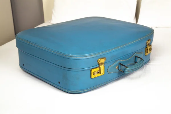 Ретро чемодан — стокове фото