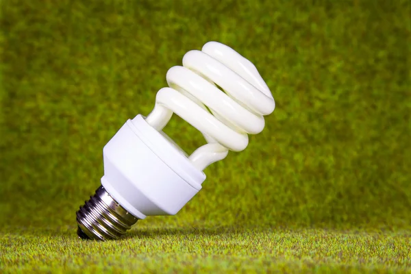 Energy saving lightbulb — Stock Photo, Image