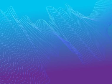 Vektör soyut arkaplan modern mavi grafik. Çizgili mavi asgari geometrik arka plan. Poster, afiş, planlayıcı, günlük kapağı, kitap broşürleri ve okul kitapları için basım broşürü.