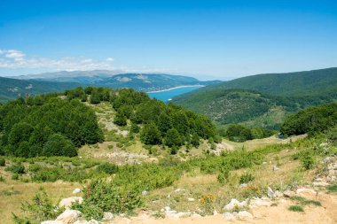 Ulusal park Mavrovo tepeden