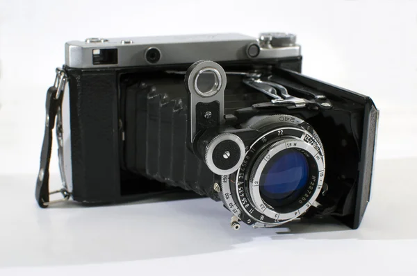 Vintage Camera with Film — Stock Photo, Image