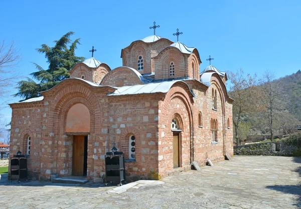 在斯科普里，马其顿教会圣 Pantelejmon — 图库照片
