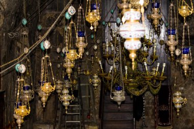Lamba içinde mezar Meryem Ana, Jerusalem, İsrail