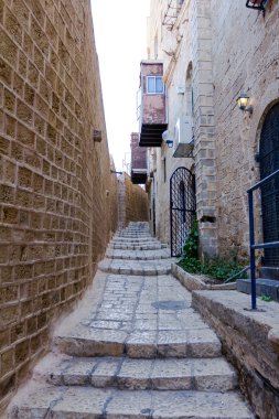 Eski Jaffa şehir patika