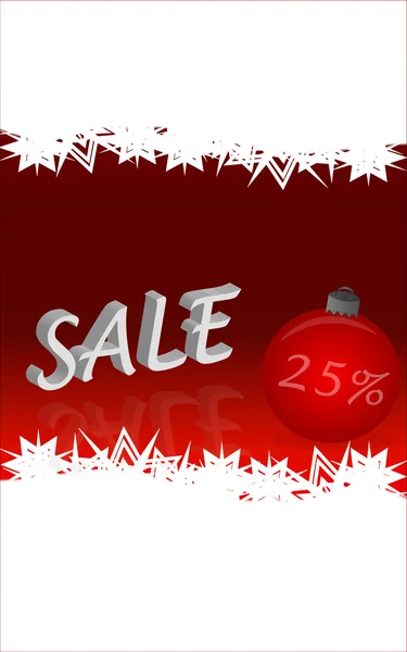 Christmas sale — Stock Photo, Image