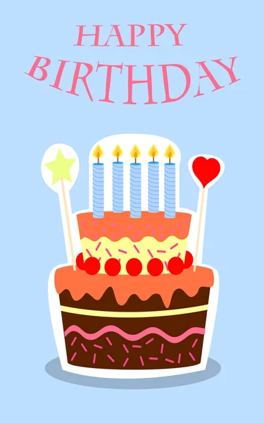 Birthday background — Stock Vector