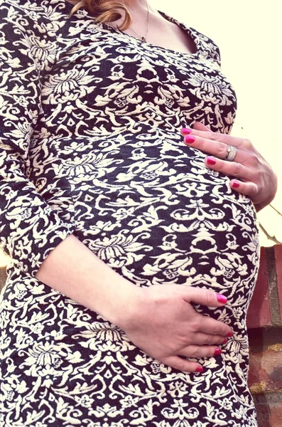 Femme enceinte — Photo