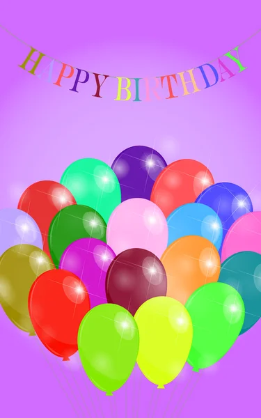 Birthday background — Stock Photo, Image