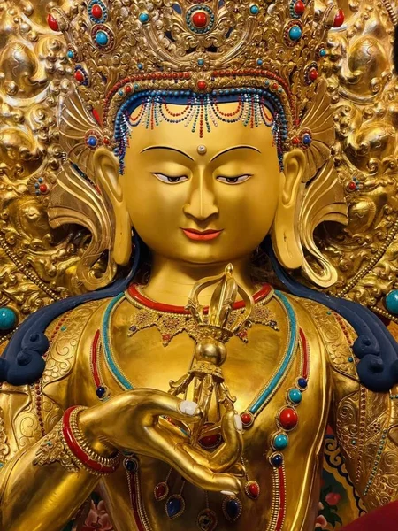 Buddha Vajrasattva Dorje Sems Dpa Practice Tantric Meditation Done Purification — Stock Photo, Image