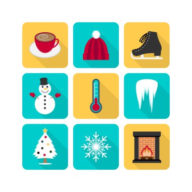 Kış Icon set