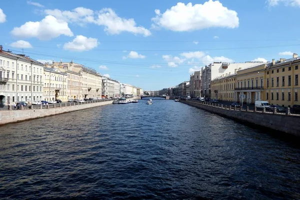 Saint Petersburg Fontanka River Embankment — Stock Photo, Image