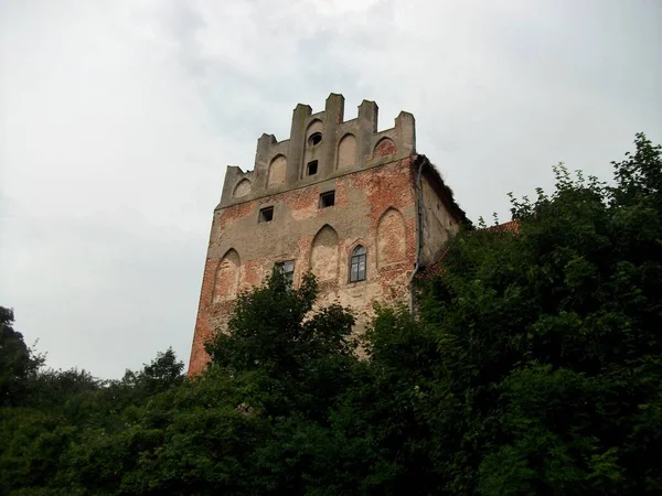 Rusko Kaliningradská Oblast Starý Německý Hrad — Stock fotografie