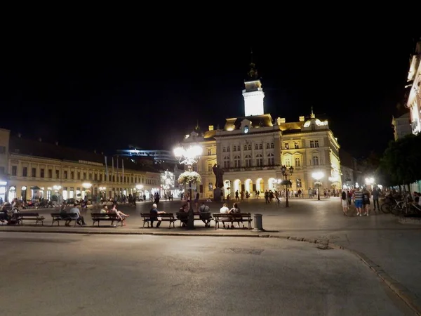 Republic Serbia Novi Sad City Center — Stock Photo, Image