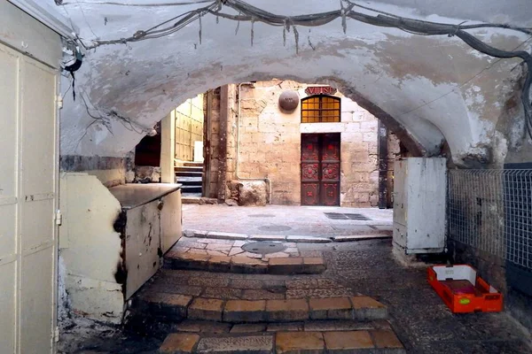 Jerusalén Las Calles Ciudad Vieja — Foto de Stock