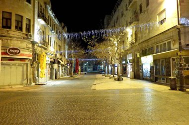 Kudüs, İsrail, Jaffa Caddesi ve etrafındakiler