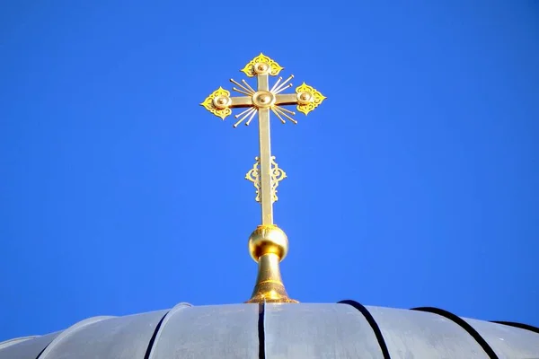 Jerusalém Monte Das Oliveiras Mosteiro Ortodoxo Ascensão Igreja Ortodoxa Russa — Fotografia de Stock