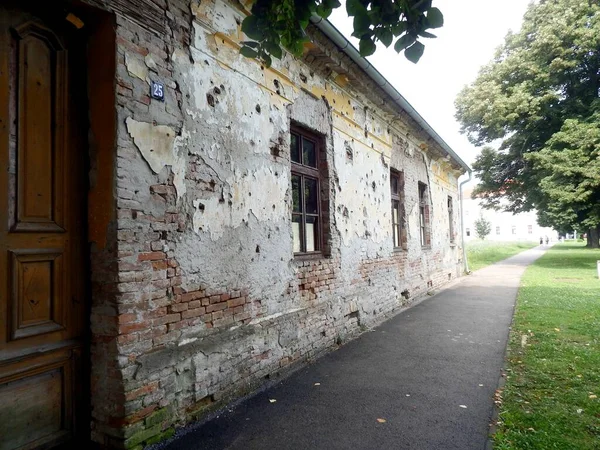República Croacia Ciudad Vukovar Destrucción Después Los Combates Principios Los —  Fotos de Stock