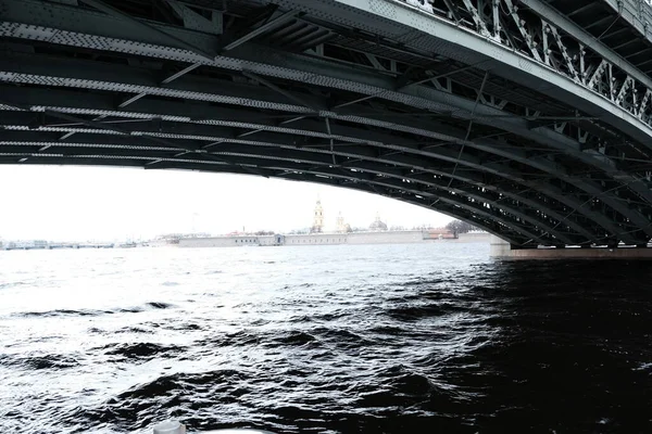 Saint Petersburg Russia Bridges Neva River — Stock Photo, Image