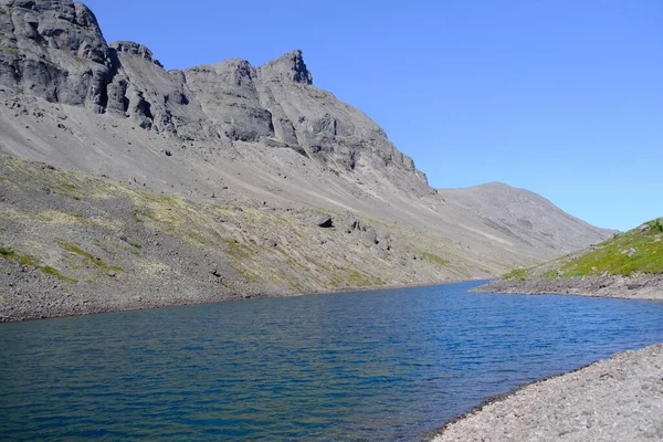 Dans Les Montagnes Khibiny Région Mourmansk Russie — Photo