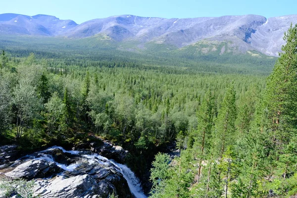 Khibinybergen Murmanskregionen Ryssland — Stockfoto