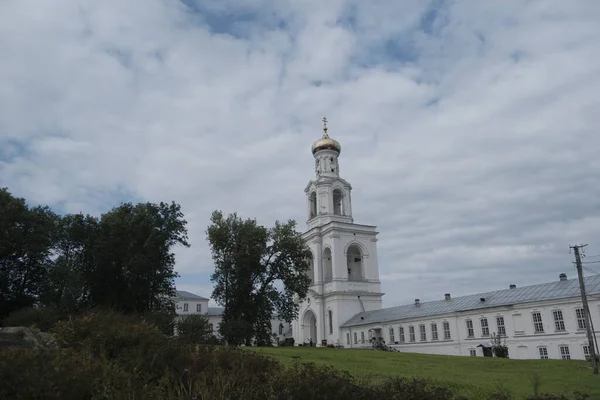 Yuriev Monastery Veliky Novgorod Russia — Stock Photo, Image