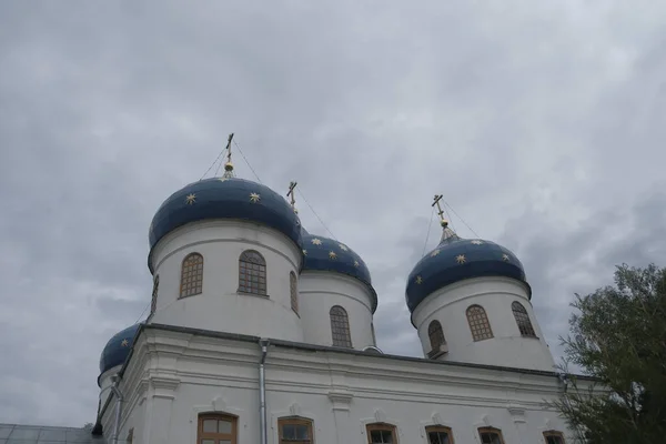 Mosteiro Yuriev Veliky Novgorod Rússia — Fotografia de Stock