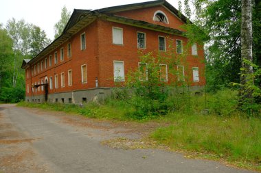 Rusya, Novgorod bölgesi, Novgorodsky bölgesi, Novoselitsy köyü, Hava Kuvvetleri eski garnizonu.