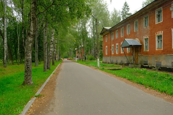 Rusya Novgorod Bölgesi Novgorodsky Bölgesi Novoselitsy Köyü Hava Kuvvetleri Eski — Stok fotoğraf