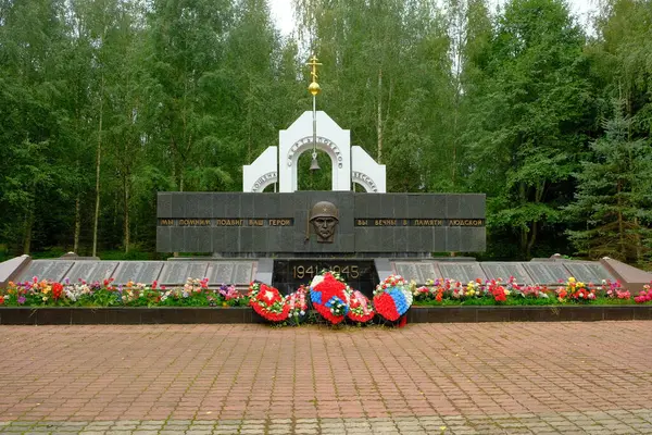 Rússia Região Novgorod Distrito Novgorodsky Aldeia Novoselitsy Antiga Guarnição Força — Fotografia de Stock