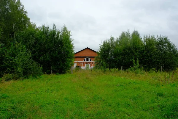 Rusland Regio Novgorod District Novgorodski Dorp Novoselitsy Voormalig Garnizoen Van — Stockfoto