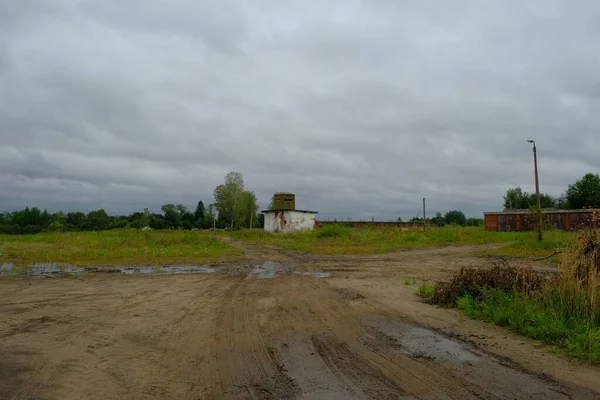 Russie Région Novgorod District Novgorodsky Village Novoselitsy Ancienne Garnison Armée — Photo